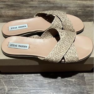Steve Madden Natural Sandals